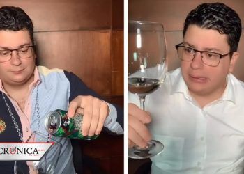 Joven se hace viral por degustar Tonayán, Four Loko y Kosako para TikTok