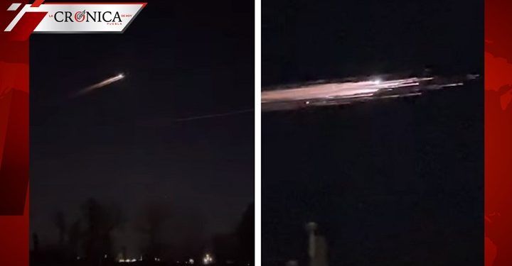 Difunden videos de objetos luminosos recorriendo el cielo de Oregón, Estados Unidos