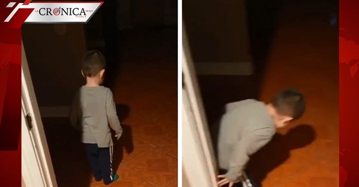 Niño se hace viral por su reacción al descubrir que tiene sombra