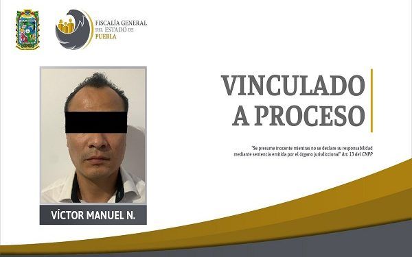 Sujeto mata a su pareja por celos y es vinculado a proceso en Puebla