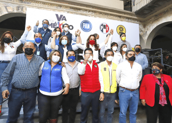Presenta Va por México a candidatos a diputados