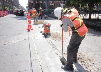 Ayuntamiento de Puebla afirma que remodelación del zócalo no afecta a comercios