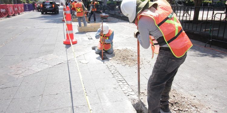 Ayuntamiento de Puebla afirma que remodelación del zócalo no afecta a comercios