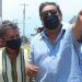 Félix Salgado Macedonio, senador con licencia, acusó al expresidente Carlos Salinas de Gortari de manipular al Instituto Nacional Electoral (INE) antes de salir de caravana hacia Iguala