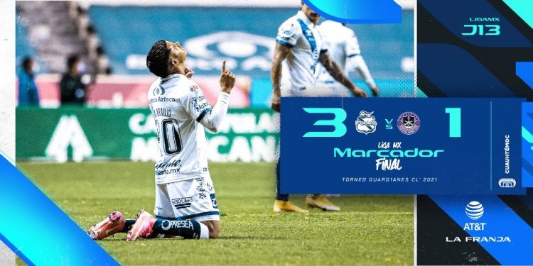 Club Puebla remonta y derrota 3 a 1 a Mazatlán FC