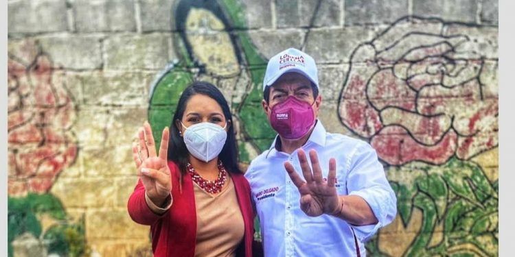 Tonantzin Fernández se proclama candidata de Morena a la alcaldía de San Pedro Cholula