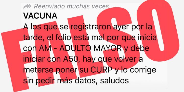 Folios para la vacunación expedidos el 27 de abril son válidos: Salud 