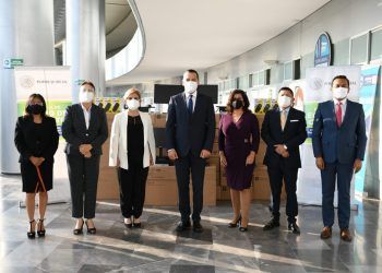 Juzgados Familiares de Ciudad Judicial reciben equipos de cómputo en Puebla