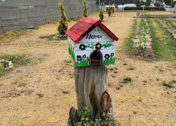 ¿Has visitado un hotel para insectos?