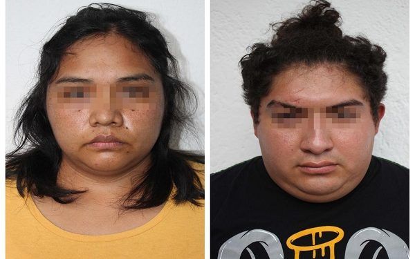 Pareja en posesión de drogas es detenida en la colonia Ampliación Guadalupe Hidalgo