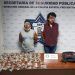 Capturan a dos presuntos narcomenudistas en colonia de la Ciudad de Puebla