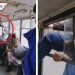 Hombre viaja en tranvía sin pagar pasaje y escapa por la ventana (VIDEO)