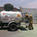 Incendio en pipa de gas LP en San Andrés Cholula deja un herido