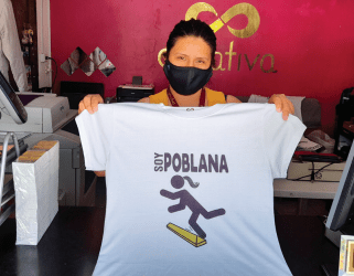 Meme de ciclovía, un éxito de negocio de playeras