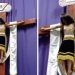 Por unas bisagras: el motivo por el que Cristo movió su cabeza en misa de Puebla