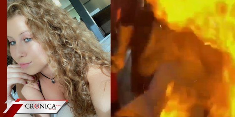 Queman cara de turista con bebida flameante en bar de Cancún