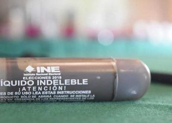 INE desmiente que «cualquiera» pueda borrar la tinta indeleble de los marcadores para votar