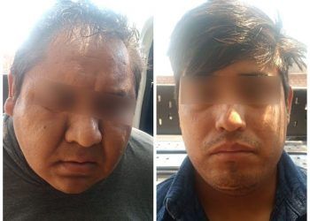 Paeja de huachigaseros es detenida en San Miguel Xoxtla