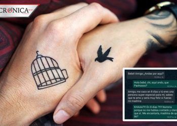 Nace Lady Tatuajes, pide a su amiga ser madrina y la charla termina en pelea