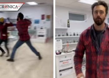 Sujeto golpea a trabajador porque le pidió que usara su cubrebocas en la tienda