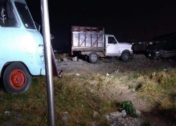 Localizan predio con vehículos robados en Coronango 