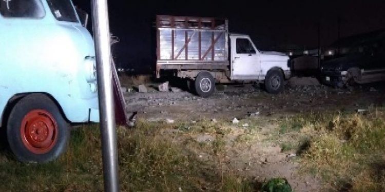 Localizan predio con vehículos robados en Coronango 