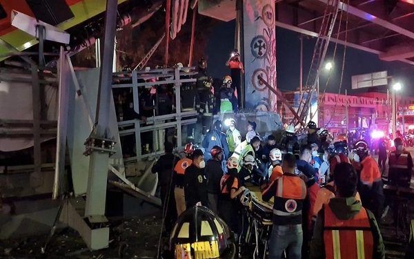 Lista de heridos identificados por derrumbe en el Metro de la CDMX