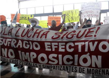 Truenan contra Delgado morenistas de Puebla