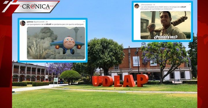 Redes reaccionan con memes sobre noticia de policías en instalaciones de la UDLAP