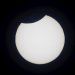 El primer eclipse anular de Sol sólo dejo ver una luna menguante