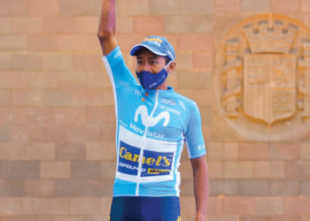 Efrén Santos pedalea duro hacia su sueño: París 2024