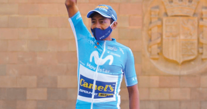 Efrén Santos pedalea duro hacia su sueño: París 2024