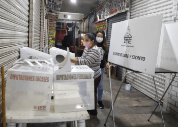 Jornada electoral se lleva a cabo con estrictas medidas santarias