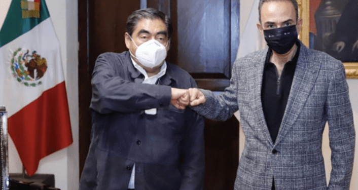 Conversa el mandatario estatal con diputados electos del PRI; los recibe en Casa Aguayo