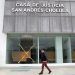 Disparan contra la fachada de Casa de Justicia de San Andrés Cholula