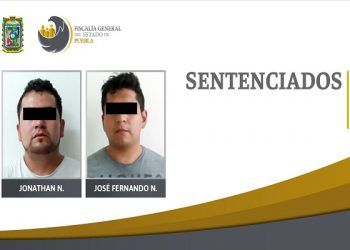 Pareja de secuestradores es sentenciada a 61 años de prisión en Puebla