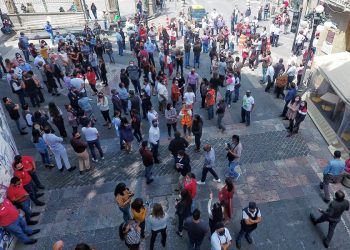 Sin contratiempos se lleva a cabo el Macro Simulacro en Puebla