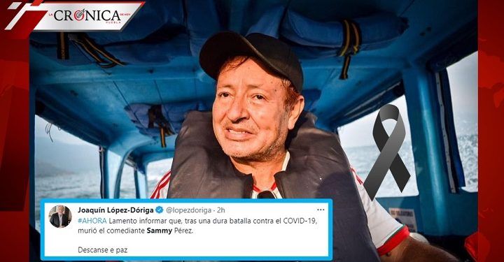 Usuarios de Twitter lamentan muerte de Sammy Pérez por paro cardiovascular