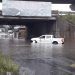 Lluvia provoca volcadura e inundaciones en Puebla 