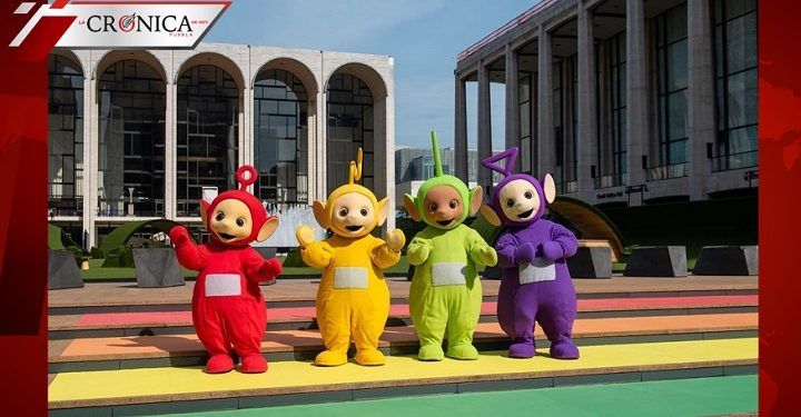 Con vacuna AstraTubbica: así revelaron inmunización de Teletubbies contra COVID-19