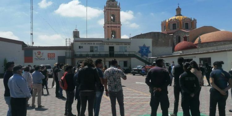 Participa Protección Civil de Tepeaca en Simulacro Nacional 2021