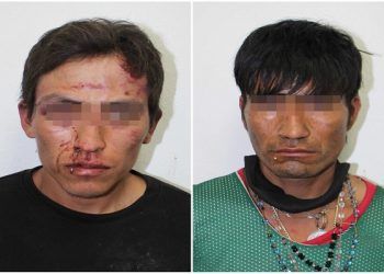 Saquean vehículo de Total Play y son capturados en Lares de San Alfonso