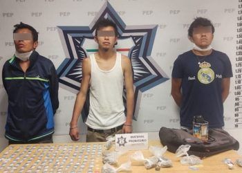 Vendedores de droga del grupo delictivo del «Pelón del Sur» son capturados en Puebla