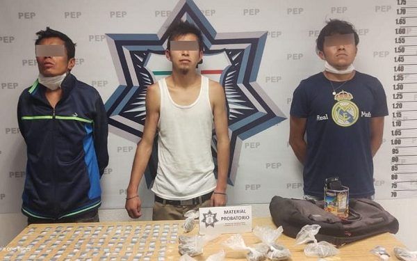 Vendedores de droga del grupo delictivo del «Pelón del Sur» son capturados en Puebla