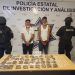 Caen dos presuntos narcomenudistas en inmediaciones de Plaza Loreto