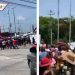 Por desalojo de familias: los videos sobre las protestas en calles de Tulum