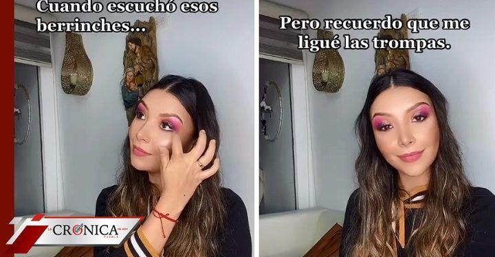 Joven revela en TikTok que se ligó las trompas para no soportar berrinches (VIDEO)