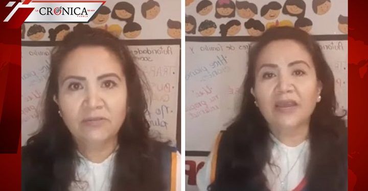 Maestra de San Luis Potosí denuncia poco apoyo de padres durante clases en línea
