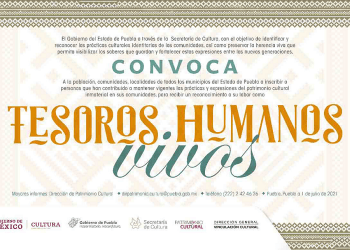 ¿Conoces un Tesoro Humano? Inscríbelo ahora