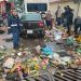 Fuerte lluvia en Tlalnepantla arrastró a seis personas y 100 puestos de tianguis